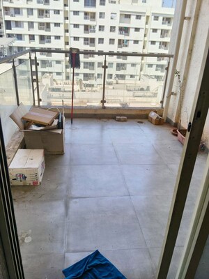 Balcony in 2 BHK Apartment at Legacy Bliss, Wakad – for Rent