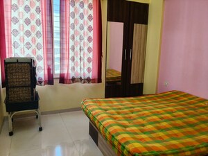 Bedroom in 2 BHK Apartment at Legacy Bliss, Wakad – for Rent