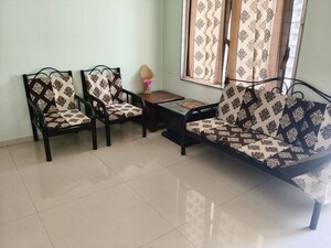 Living Room in 2 BHK Apartment at Legacy Bliss, Wakad – for Rent