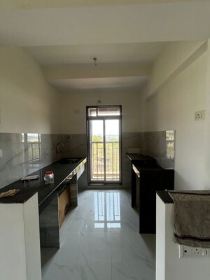 Kitchen in 1 BHK Apartment at Puranik City, Kasarvadavali – for Sale