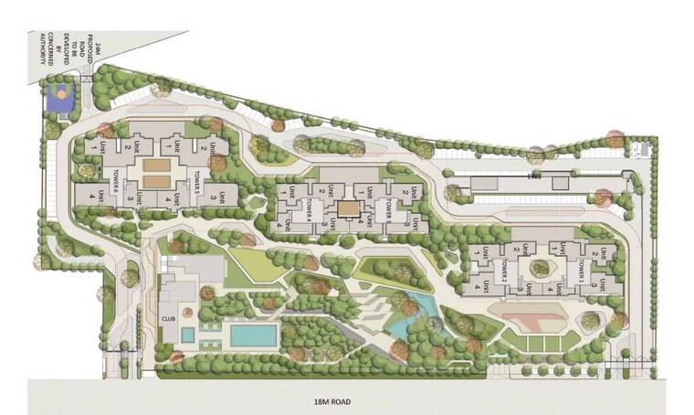 Master Plan, godrej-aristocrat 2 Bedroom 1155 Sq.Ft. Apartment In Sector 49 Gurgaon 10217026