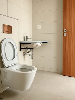 Attached Bathroom in 3 BHK Apartment at Godrej Park Retreat, Sarjapur Road – for Sale