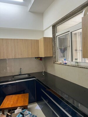 Kitchen in 3 BHK Apartment at Runwal Forests, Kanjurmarg West – for Rent