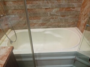 Attached Bathroom in 3 BHK Builder Floor at Defence Colony – for Rent