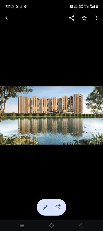 3 BHK + Pooja Room,Study Room 1295 Sq.Ft. Apartment in Shriram Sapphire