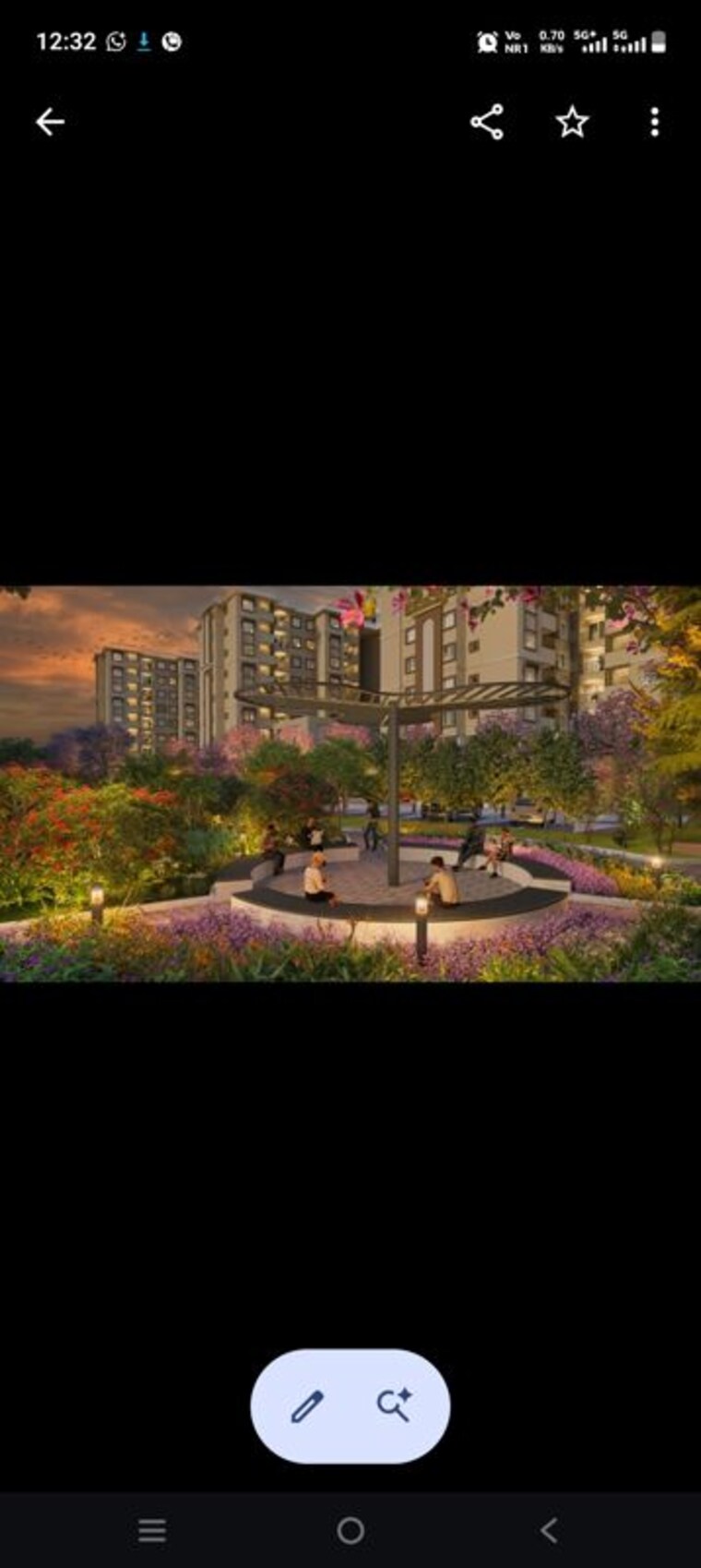 Garden, shriram-sapphire 3 Bedroom 1295 Sq.Ft. Apartment In Bommasandra Bangalore 10217686
