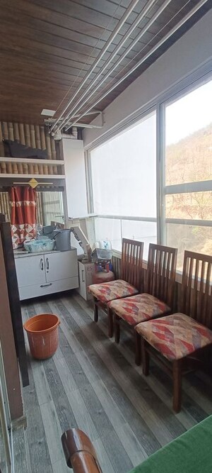 Balcony in 2.5 BHK Apartment at Saheel Itrend City Life, Hinjewadi – for Rent