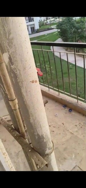 Balcony in 1 BHK Apartment at Amrapali Ivory Heights, Amrapali Dream Valley – for Rent