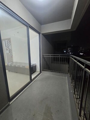 Balcony in 2 BHK Apartment at Shivam 19 Grand West, Thergaon – for Sale
