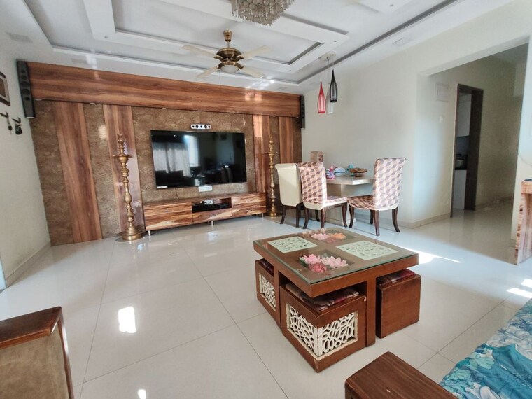 Living Room, fenklin-belleza 2 Bedroom 830 Sq.Ft. Apartment In Ghodbunder Road Thane 10217748