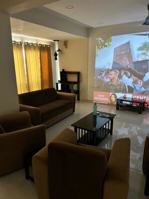 Living Room in 3 BHK Apartment at Bambolim – for Sale