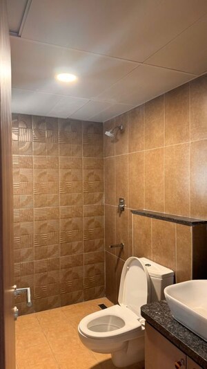 Bathroom in 3 BHK Apartment at Prestige Jindal City, Bagalakunte – for Rent