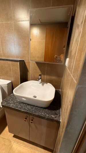 Bathroom in 3 BHK Apartment at Prestige Jindal City, Bagalakunte – for Rent