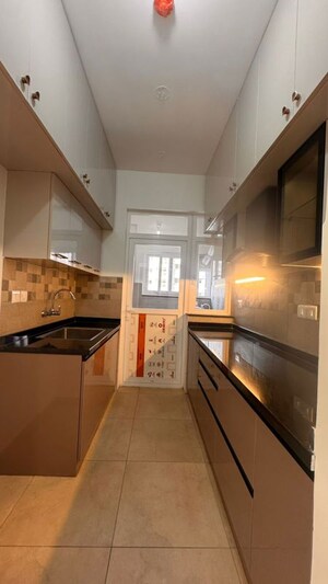 Kitchen in 3 BHK Apartment at Prestige Jindal City, Bagalakunte – for Rent