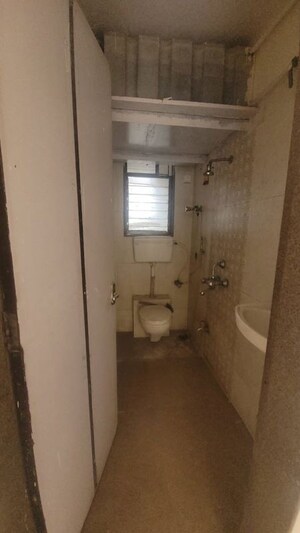 Bathroom in 1 BHK Apartment at Ravi Gaurav Excellency, Mira Road – for Rent