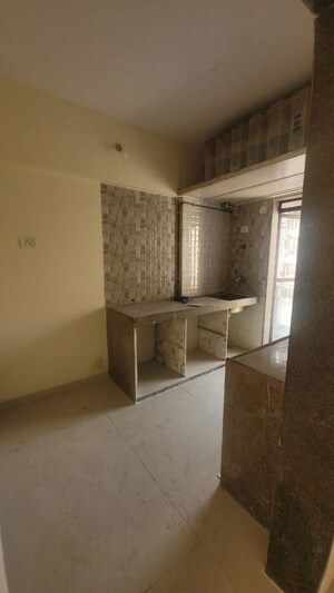 Kitchen in 1 BHK Apartment at Ravi Gaurav Excellency, Mira Road – for Rent