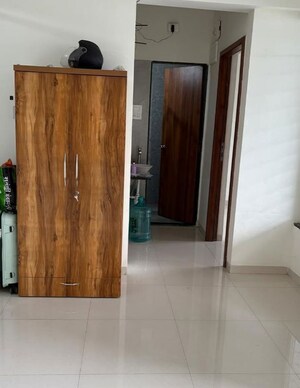 Living Room in 1 BHK Apartment at Redshift Bloomville, Hinjewadi – for Rent