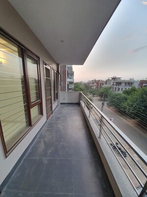 Balcony in 3 BHK Builder Floor at Sector 45 – for Rent