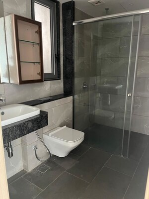 Bathroom in 4 BHK Apartment at Rustomjee Crown, Prabhadevi – for Rent