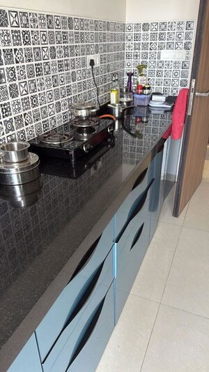 Kitchen in 2 BHK Apartment at Lodha The Park Trump Tower, Worli – for Rent