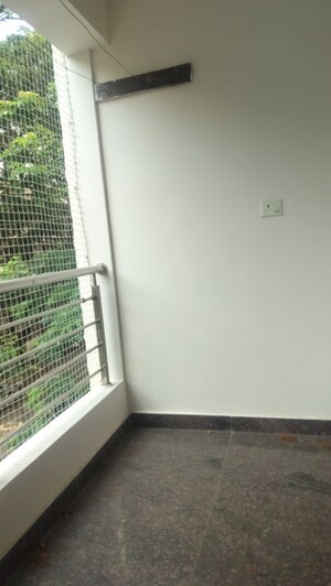 Balcony in 3 BHK Apartment at Banjara Hills – for Rent