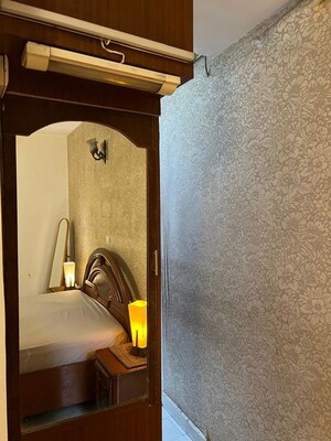 Bedroom in 3.5 BHK Apartment at Vasant Kunj – for Rent