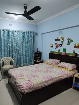 Bedroom in 2 BHK Apartment at Supreme Palms 2, Balewadi – for Rent
