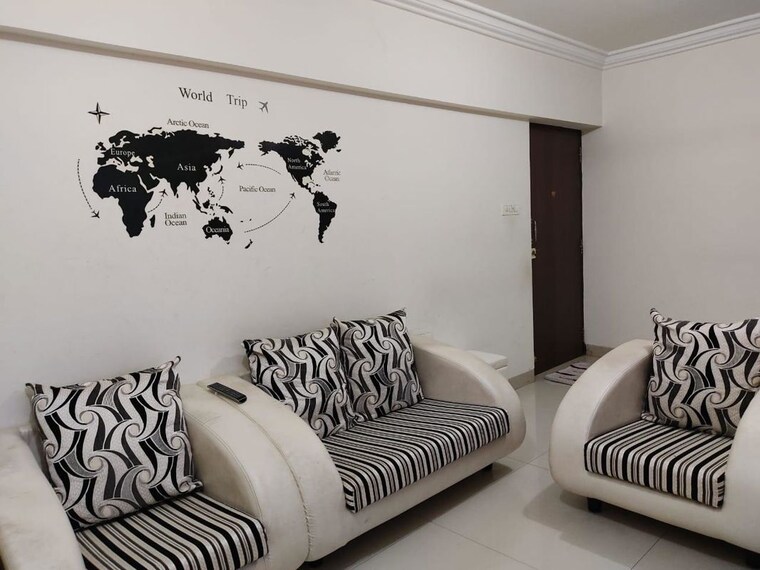 Living Room, supreme-palms-2 2 Bedroom 1235 Sq.Ft. Apartment In Balewadi Pune 10217862
