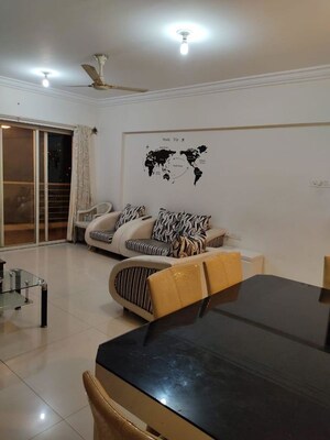 Living Room in 2 BHK Apartment at Supreme Palms 2, Balewadi – for Rent