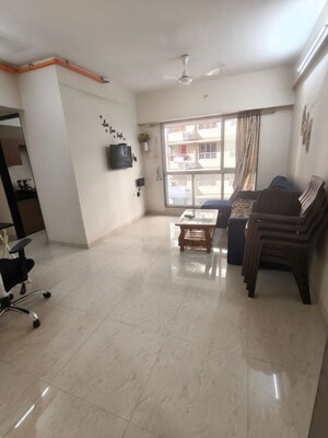 Living Room in 1 BHK Apartment at Shell Colony, Chembur – for Rent