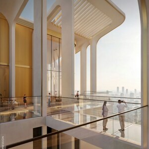 Kitchen in 4 BHK Apartment at M3M Altitude, Sector 65 – for Sale