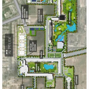 Master Plan in 4 BHK Apartment at M3M Altitude, Sector 65 – for Sale