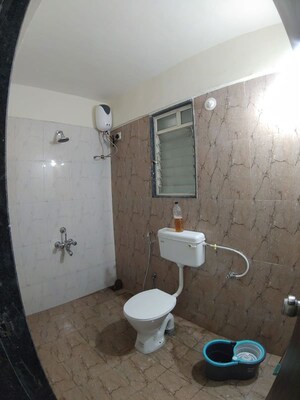 Bathroom in 2 BHK Apartment at Waghere Rajveer Nucleus, Wakad – for Rent