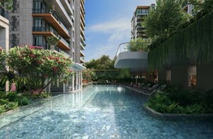 5 BHK Apartment – Exterior View View at Vesu - for Sale