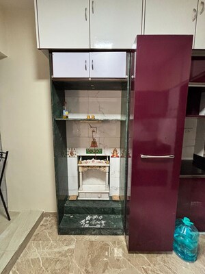 Furnished Amenities in 2 BHK Apartment at Rutu Estate, Brahmand – for Rent