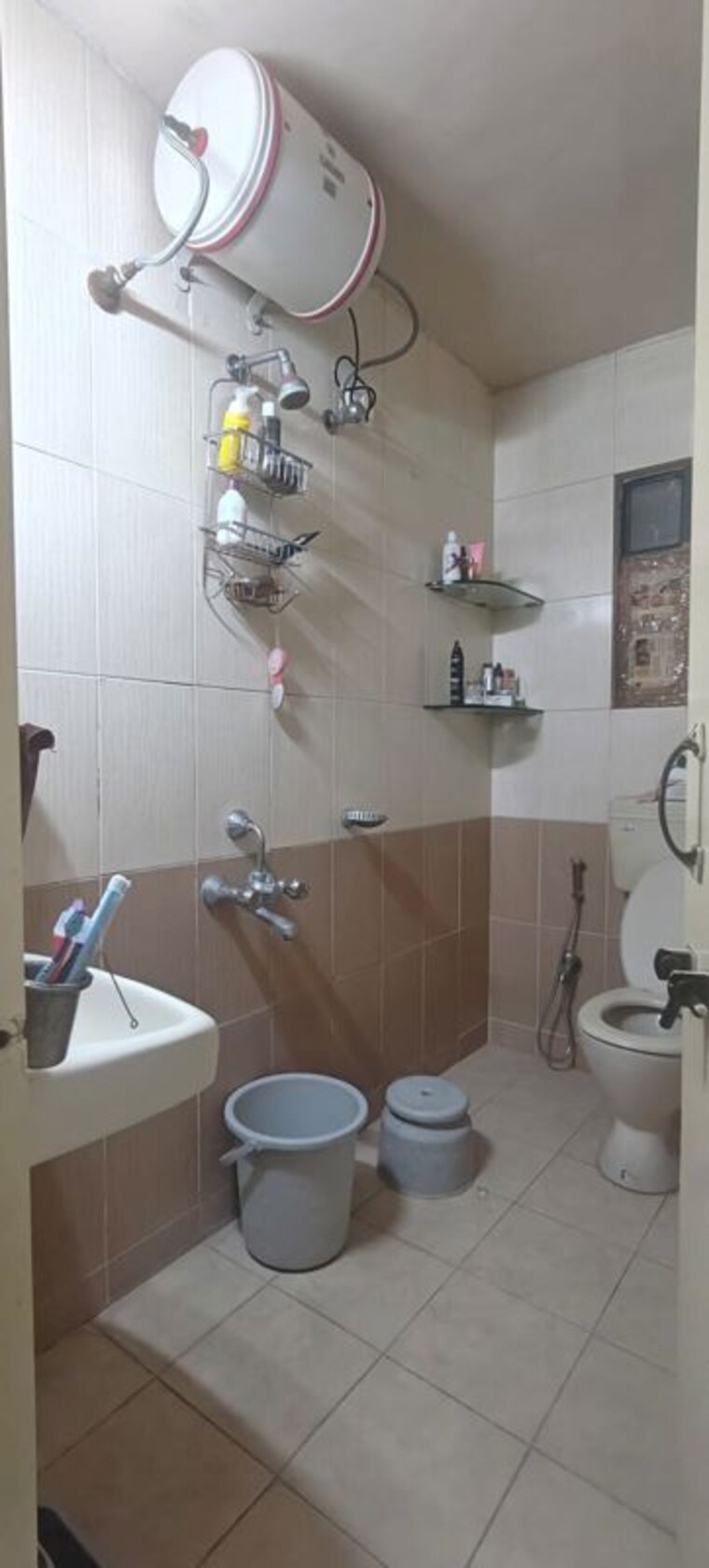 Bathroom, anjor-apartment 3 Bedroom 1600 Sq.Ft. Apartment In Baner Pune 10217918