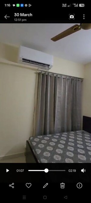 Bedroom in 2 BHK Apartment at Signature Global Prime, Sector 63a – for Rent
