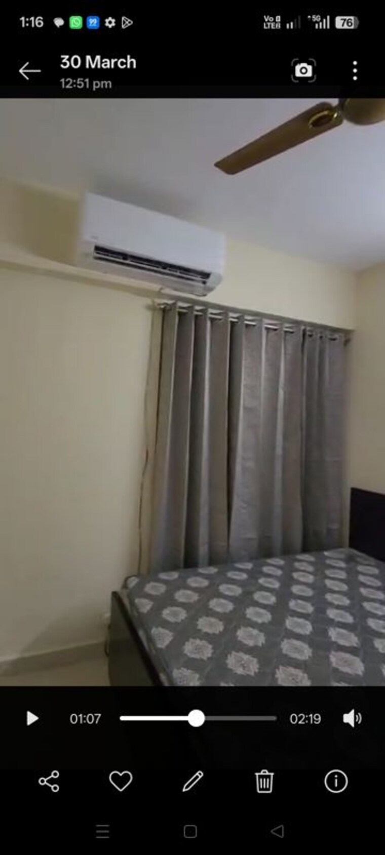 Bedroom, signature-global-prime 2 Bedroom 573 Sq.Ft. Apartment In Sector 63a Gurgaon 10217934