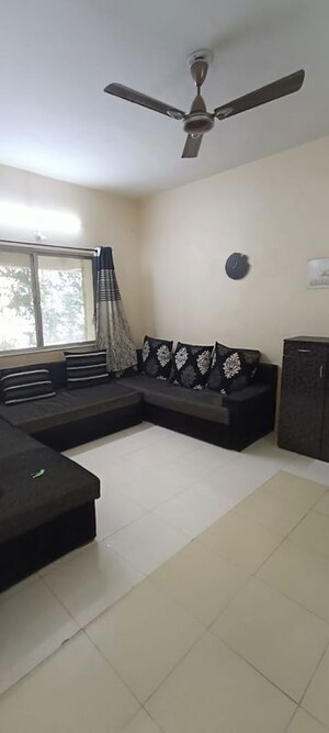 Living Room in 2 BHK Apartment at Kumar Priyadarshan, Pashan Sus Road – for Rent