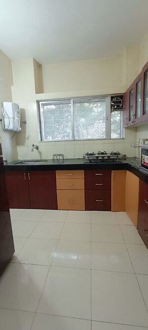 Kitchen in 2 BHK Apartment at Kumar Priyadarshan, Pashan Sus Road – for Rent