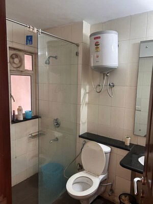 Bathroom in 3 BHK Apartment at Ireo Skyon, Sector 60 – for Rent