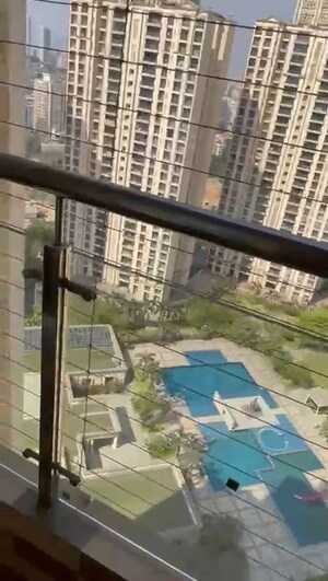 Balcony in 2 BHK Apartment at One Hiranandani Park, Ghodbunder Road – for Rent