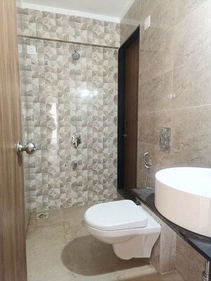 Bathroom in 2 BHK Apartment at Mahavir Square, Manpada – for Sale