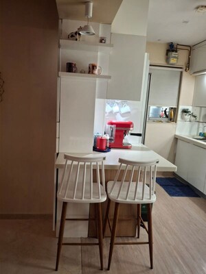 Kitchen in 3.5 BHK Apartment at Adani Western Heights Sky Apartments, Andheri West – for Sale