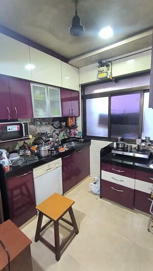 Kitchen in 1 BHK Apartment at Virtue Samarth Raghukul, Dadar West – for Sale