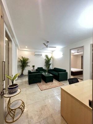 Living Room in 3 BHK Apartment at DLF City Gurgaon, Sector 27 – for Rent