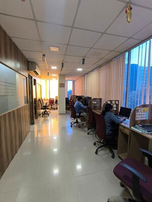 Floor Plan in  Office Space at The Crescent Business Park, Sakinaka – for Rent