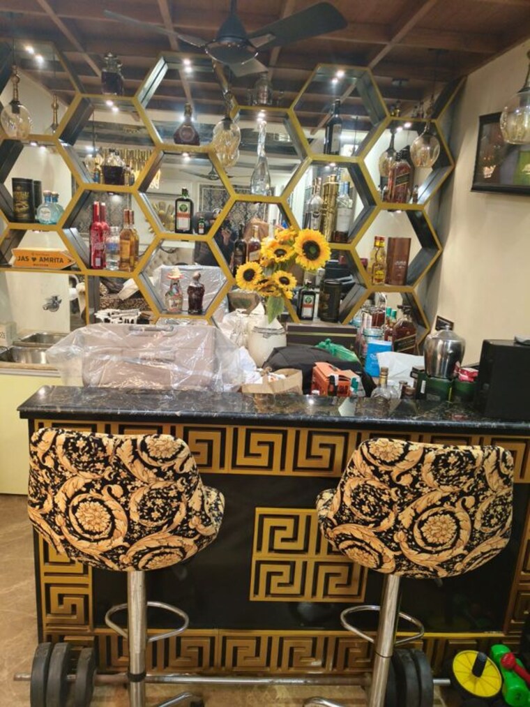 Kitchen, lajpat nagar 4 3 Bedroom 1300 Sq.Ft. Builder Floor In Lajpat Nagar 4 Delhi 10217994