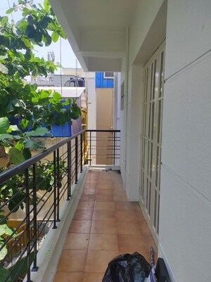 Balcony in 1 BHK Builder Floor at Gm Palya – for Rent