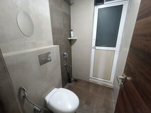 Bathroom in 2 BHK Apartment at Metro The Palms, Nerul – for Rent